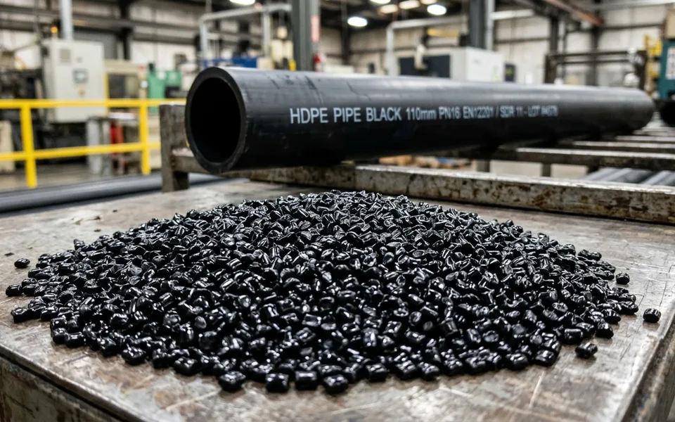 Black masterbatch pellets