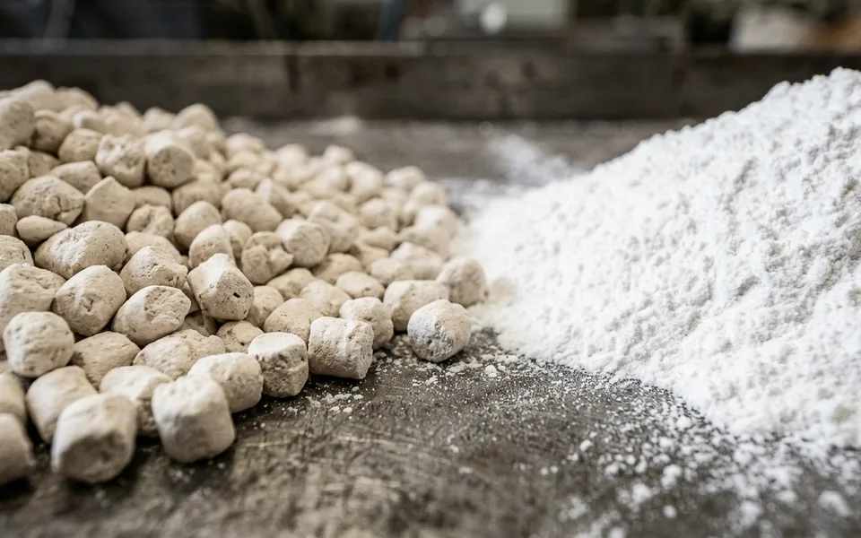 White filler masterbatch granules